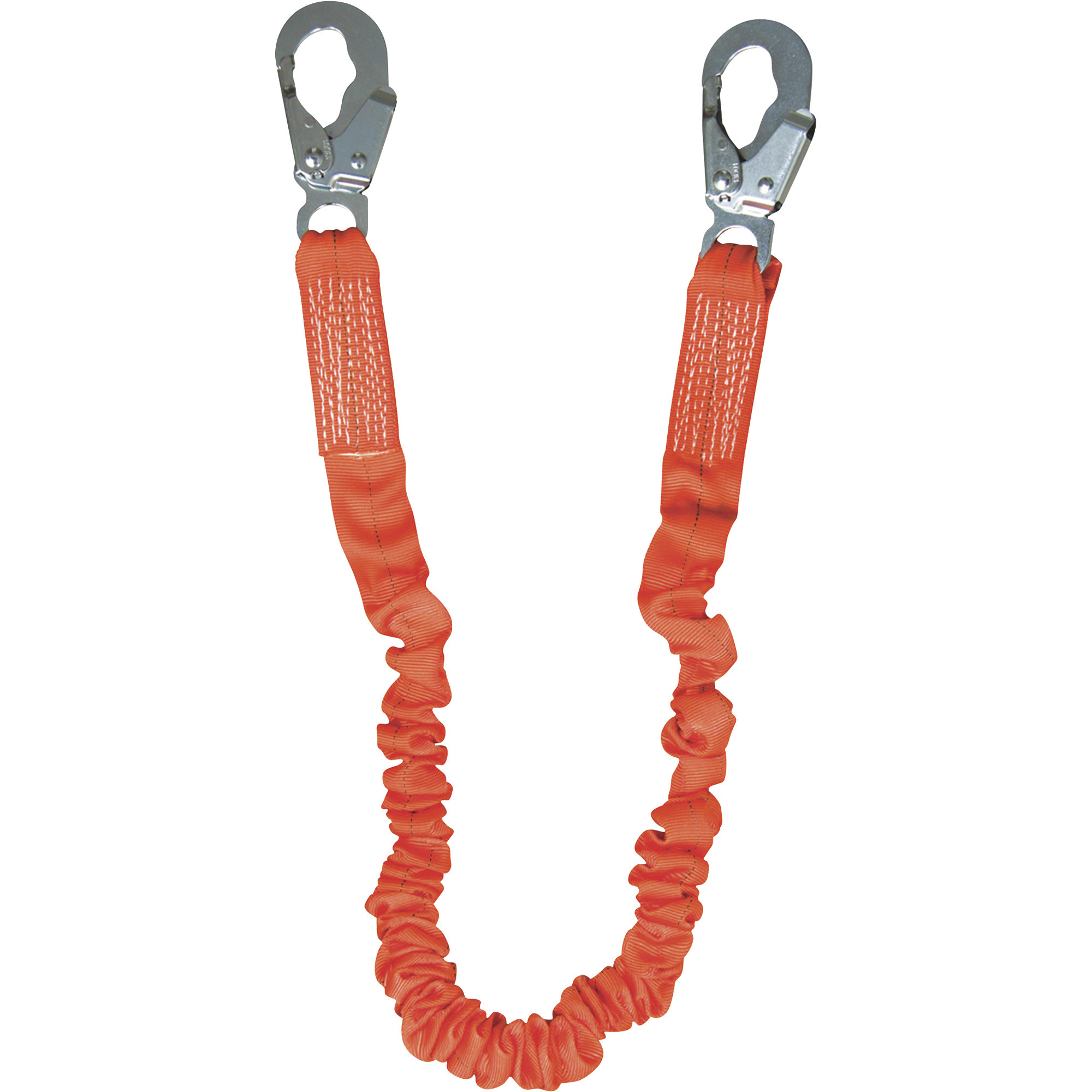 Guardian 6ft. Stretch Fall Protection Lanyard, Single Leg, Model# 01295